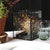19cm high glass lantern box ex-rental melbourne delivery onlly