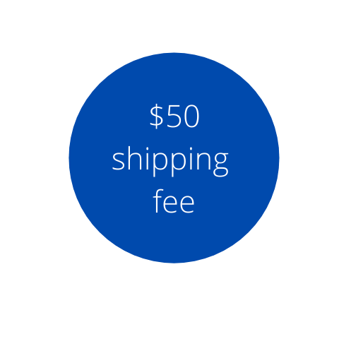 $50 shipping fee