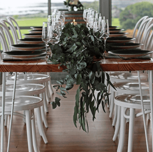Bridal White Vintage Bentwood Chairs Melbourne Hire