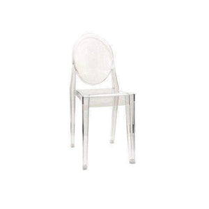 Furniture Hire - Chair Clear Victoria Ghost Glamorous Guest Seating Melbourne Hire